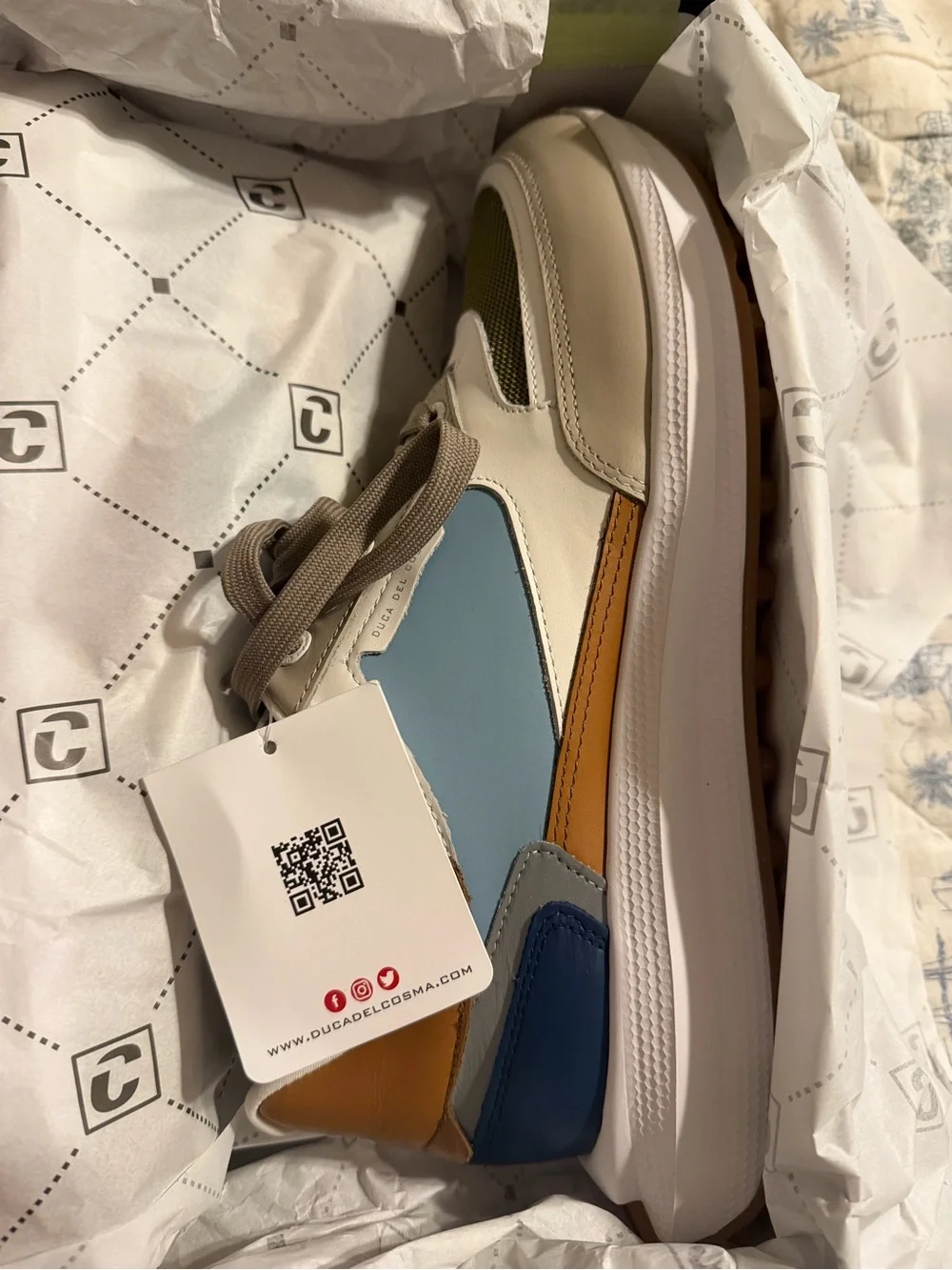 New in Box - Duca Del Cosma women’s golf shoes. Size 10.